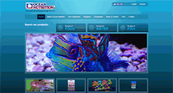 Desktop Screenshot of oceannutrition.eu